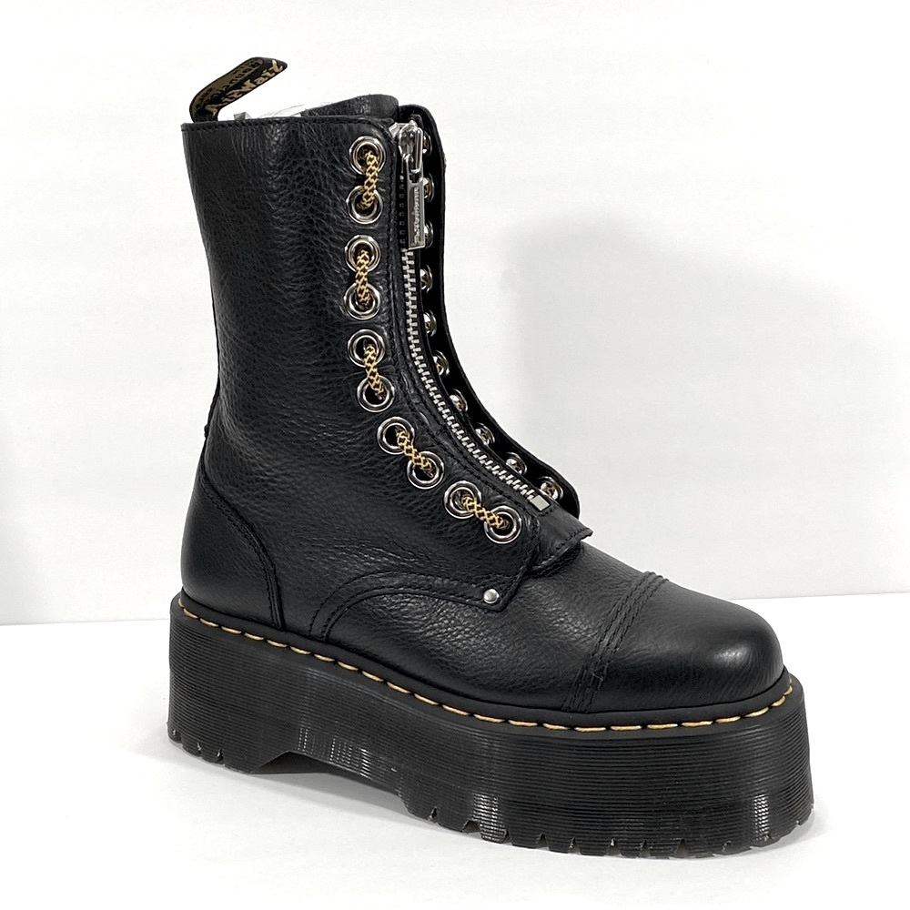 New Dr. Martens Hi Sinclair Max Platform Boots - Picture 6 of 12